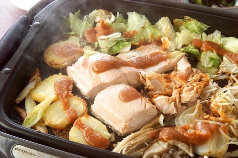 鮭のチャンチャン焼き