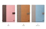 キュートなノート型デザインのレザーケース、新しいiPadにも対応