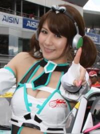【レースクイーン特集】さすがのSEXY！初音ミクレーシングミクサポーター立花サキちゃん【スーパーGT2012】第2戦富士500km