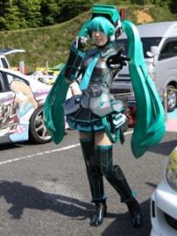 【コスプレ特集】すげぇ完成度のメカメカな初音ミク【第4回　茂原de痛車!!!!】