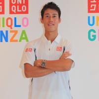 錦織圭選手がユニクロ銀座店に来店 - 全仏は”フレンチカラー”のウエア着用
