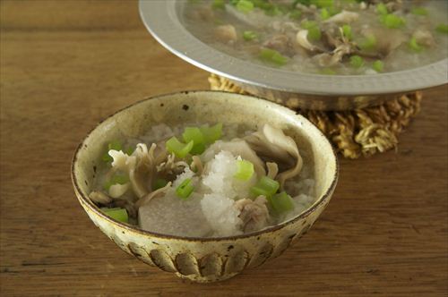 「白山鶏と大根みぞれめし」は、日本人の口にピッタリ!