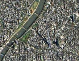 宇宙から見ても高かった 東京スカイツリー