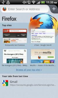 Mozilla、Android対応「Firefox Beta」が日本語など各言語に対応と発表