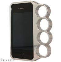 いざというときに役立つ！？メリケンサック型の護身用iPhoneケース『Nukle』