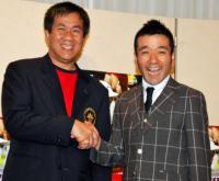 猫ひろしが会見　カンボジア代表として「スポーツ発展に貢献したい」