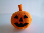フェルトで作るハロウィンかぼちゃ♪