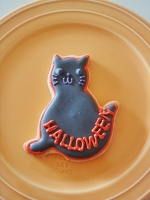 黒猫のアイシンググッキー♪