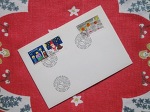 スウェーデンのクリスマス切手FDC