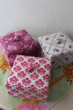 カルトナージュ作品いろいろ