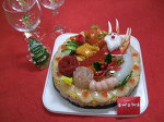 クリスマス寿司ケーキ