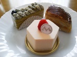 ケーキを買う＠自由が丘のモンサンクレール