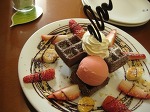 クラブハリエでワッフルを♪