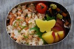【年少息子の幼稚園弁当】 鮭ごはん弁当