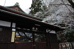 薄雪化粧の鞍馬へ！