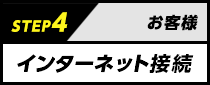 4インターネット接続