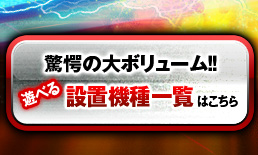 驚愕の大ボリューム!!遊べる設置機種一覧はこちら
