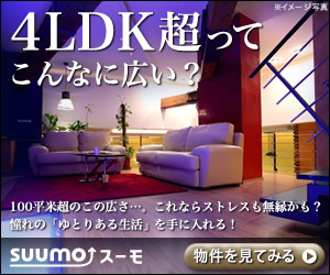 4LDK超ってこんなに広い？