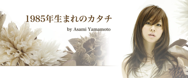 山本朝海ブログ「1985年生まれのカタチ」