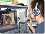 テレビ電話をしながら一緒にゲーム