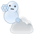 雪のち曇
