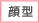 顔型