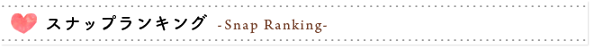 スナップランキング Snap Ranking