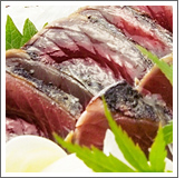 藁焼き鰹たたき