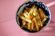 エビ風味のジャガイモきんぴら