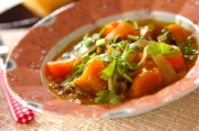 カボチャのエスニックそぼろ煮