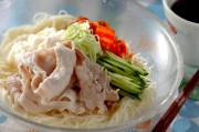 豚キムチぶっかけそうめん