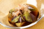 レンジで簡単！ナスのお浸し