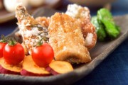 香ばしい！サンマの竜田揚げ