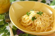 塩レモンのクリームパスタ