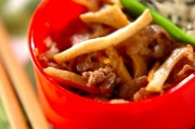 牛肉とエリンギのしぐれ煮