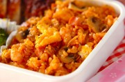簡単基本のケチャップライス 黄金比の味わいを伝授 海老とキノコたっぷり