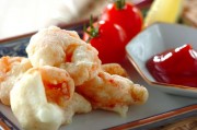 プリプリエビの卵白揚げ