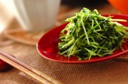 豆苗の炒めもの