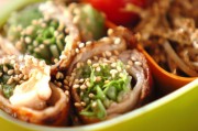 豚肉のハリハリ巻き