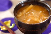 細切り白ネギのみそ汁