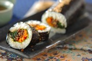 ゴマ油たっぷり韓国風のり巻き(キンパ)