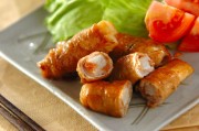 長芋の豚肉梅ロール