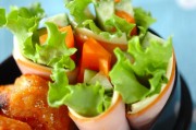 野菜のハムチーズ巻き