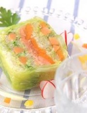 春キャベツのテリーヌ風