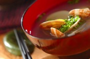 ほっとする味！アサリのお吸い物