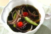 残り野菜のサッパリ冷やしスープ