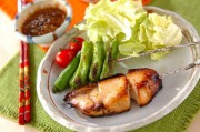 ブリの中華風串焼き