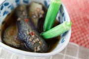 ナスのエビ風味煮