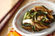 青菜のオイスター炒め