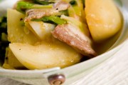 豚肉とカブの炒め煮